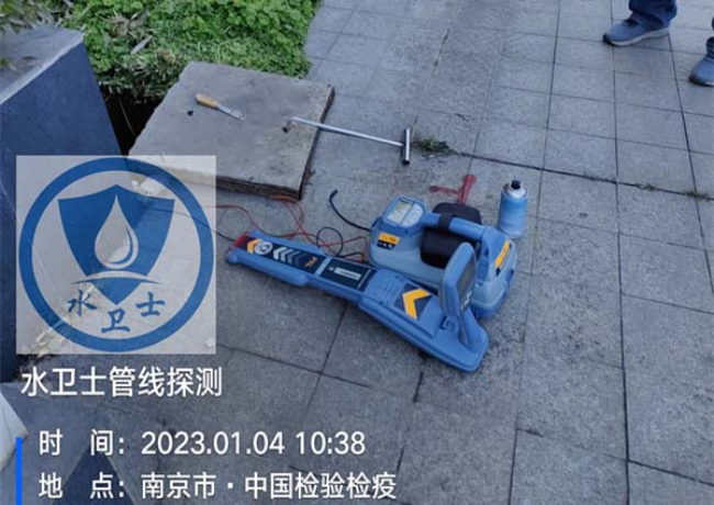 连云港金属管道探测案例-南京某产品检测中心