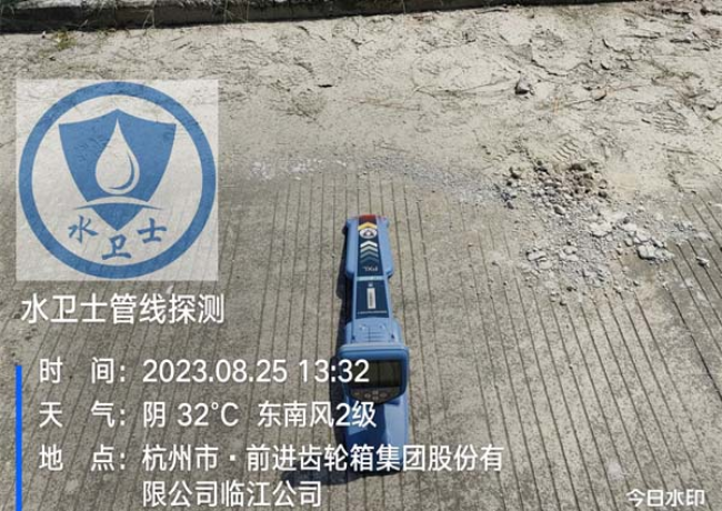 连云港地埋电缆探测案例-杭齿集团临江公司