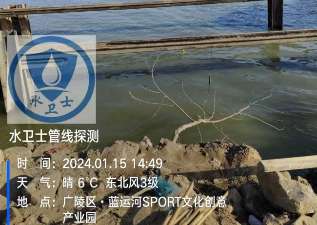 连云港金属管道探测案例-京杭大运河扬州段